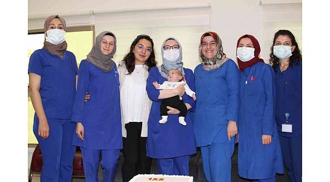 Erken doğan bebek Erzurum Şehir Hastanesi'nde sağlığına kavuştu
