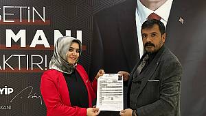 Sibel Mutlu, AK Parti'den Aziziye Belediye Başkanlığı  aday adaylığını açıkladı 