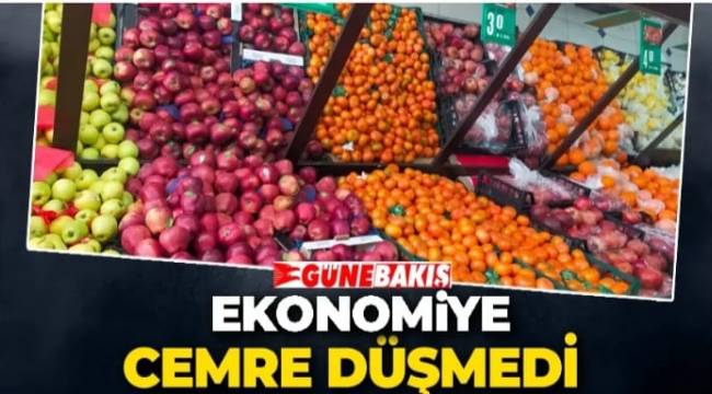 Ekonomiye cemre düşmedi 