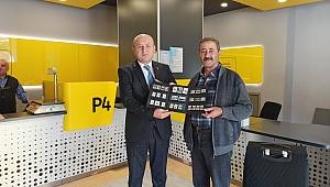 Erzurum’da PTT'den 185'inci müşterisine hediye